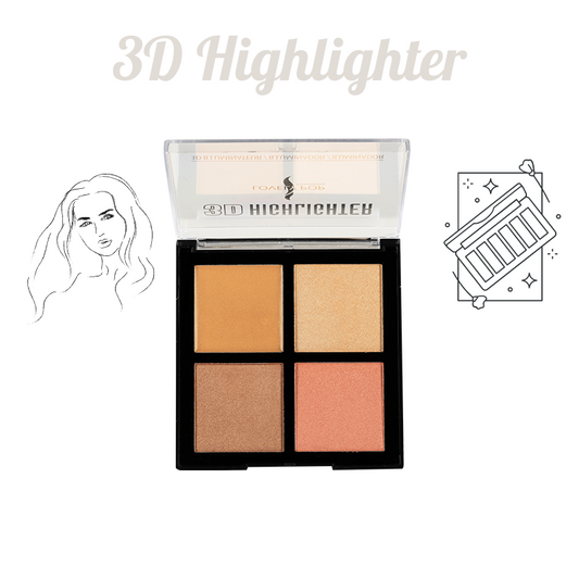 Palette 3D highlighter Lovely pop