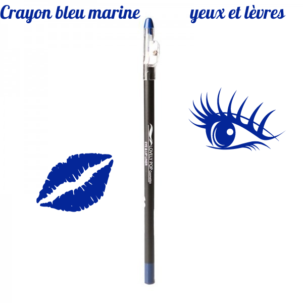 Crayons yeux et lèvres Bleu marine Lovely pop