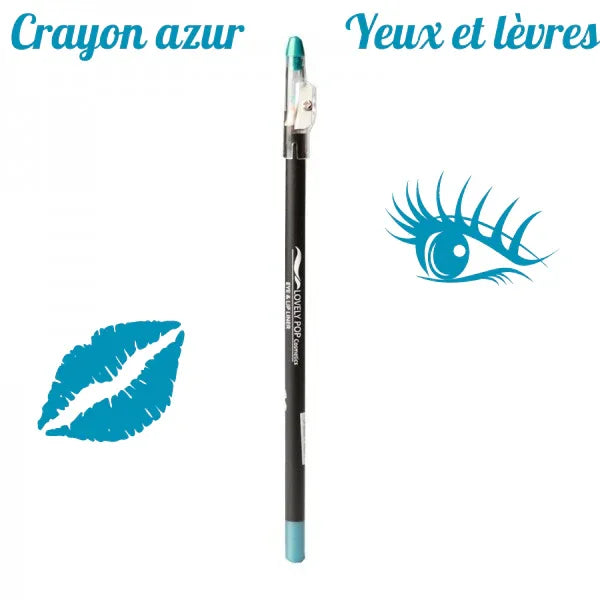 Crayons yeux et lèvres Azur Lovely pop - Sonia Make Up 59