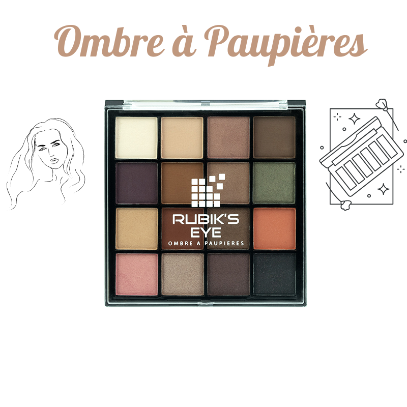 Palette Ombre à paupières Rubik's eye 2