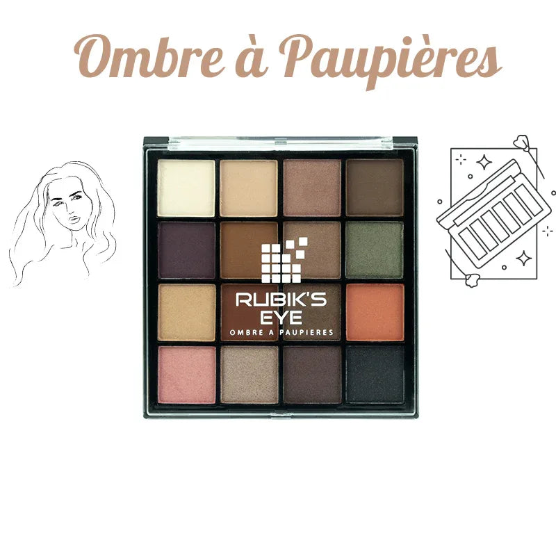 Palette Ombre à paupières Rubik's eye 2 - Sonia Make Up 59