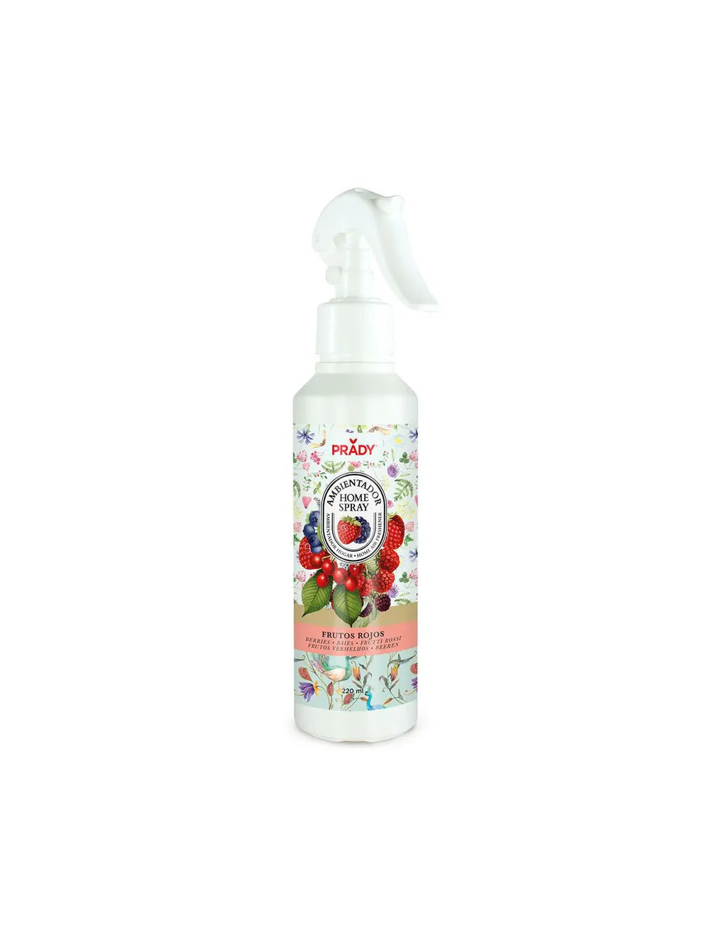 Spray Désodorisant d'intérieur Fruits rouges  Volume: 220 ml