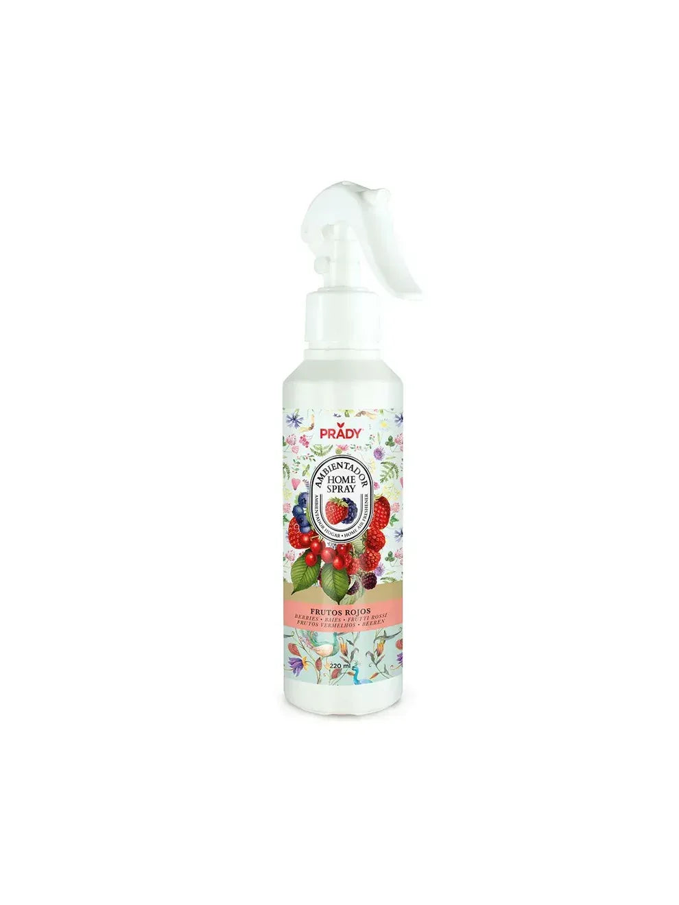 Spray Désodorisant d'intérieur Fruits rouges Volume: 220 ml - Sonia Make Up 59