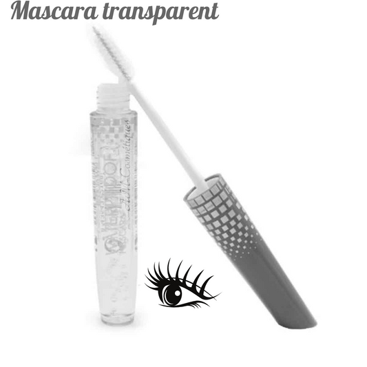 Mascara Transparent waterproof leticia well