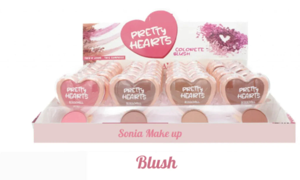 Blush Pretty hearts leticia well - Sonia Make Up 59