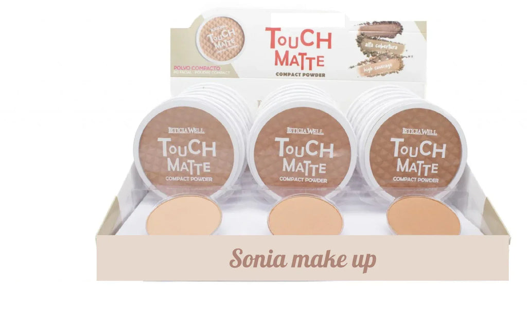 Poudre Compacte Touch Matte Leticia well - Sonia Make Up 59