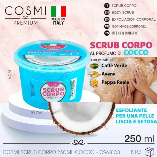 Gommage pour le corps parfum coco