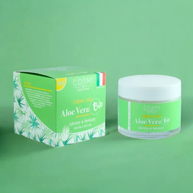 Crème visage Aloe Vera bio cosmi Premium Bio 50ML - Sonia Make Up 59