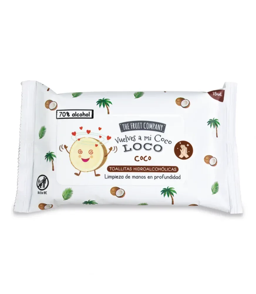 Lingettes multi-usage Mains/Visage/WC fraise chantilly ou coco - Sonia Make Up 59