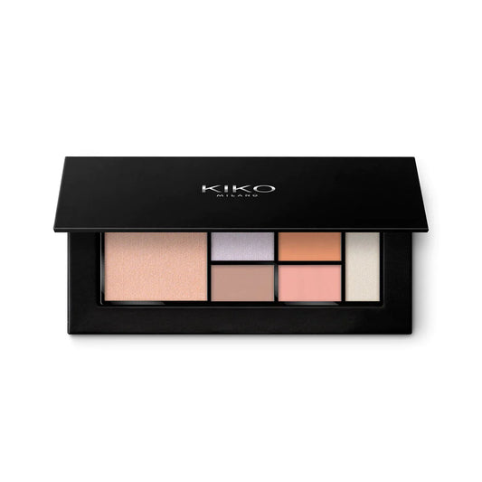 Kiko Milano- Eyeshadow Palette 6 Multi-Finish Eyeshadows, 02